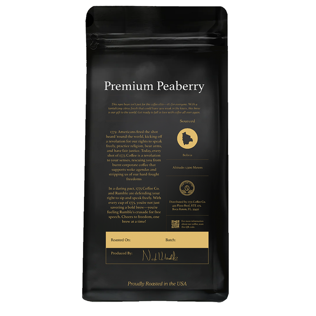 1775 Premium Peaberry